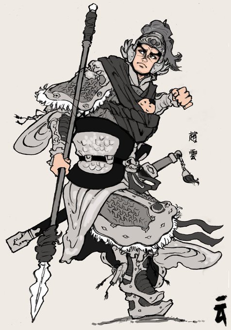 趙雲子竜図の鉄鍔・・・・
時代は若そうですが、好きな大鍔です。・・・（　＾ω＾）・・・

An iron fi ...
