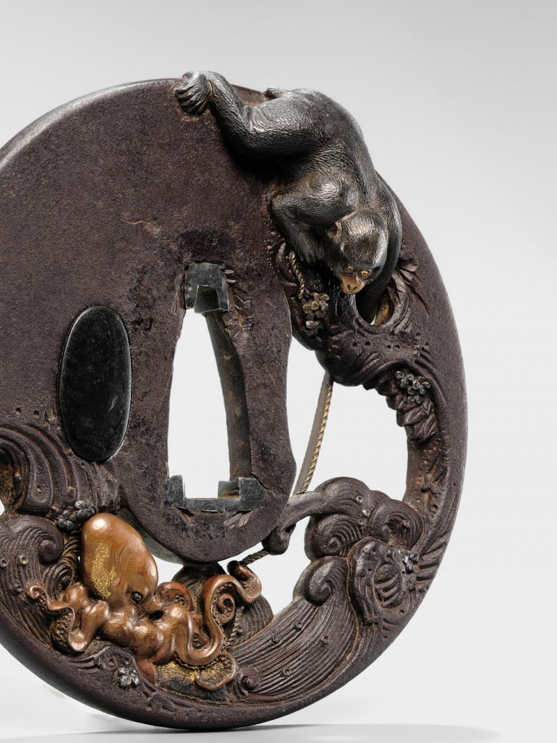 By a member of the Tetsugendo school, signed Tetsugendo saku
Japan, mid-Edo period (1615-1868)

 ...