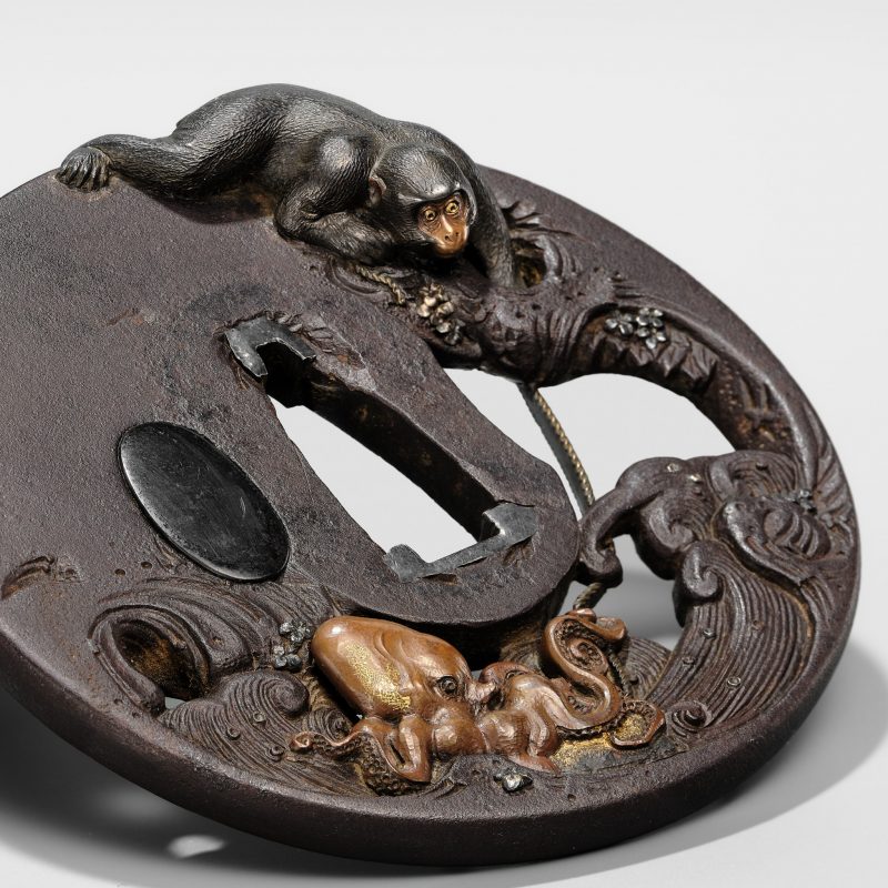 By a member of the Tetsugendo school, signed Tetsugendo saku
Japan, mid-Edo period (1615-1868)

 ...