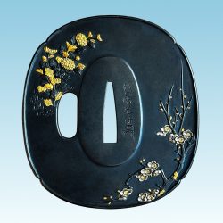 Tsuba GOTO MITSUYASU

1795-1851 – Kyōto – other name of Goto Benjo

This tsuba is made of high-q ...