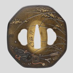 Continuing on the Musashino motif with some Kinko works by the late Higo master Korin (光隣). Th ...