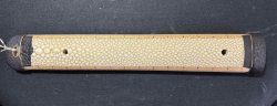 Today I received the tsuka back of my Hijikata Toshizo homage koshirae project, masterfully wrap ...