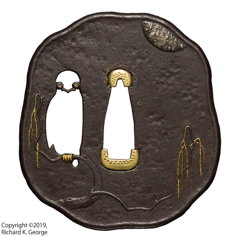 Tanaka Kiyotoshi (清壽) Tsuba