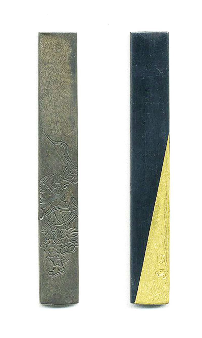 Made by Yokoya Sōmin (横谷宗珉作, よこや そうみん)

Tokubetsu Hozon Designated Kozuka (Special P ...