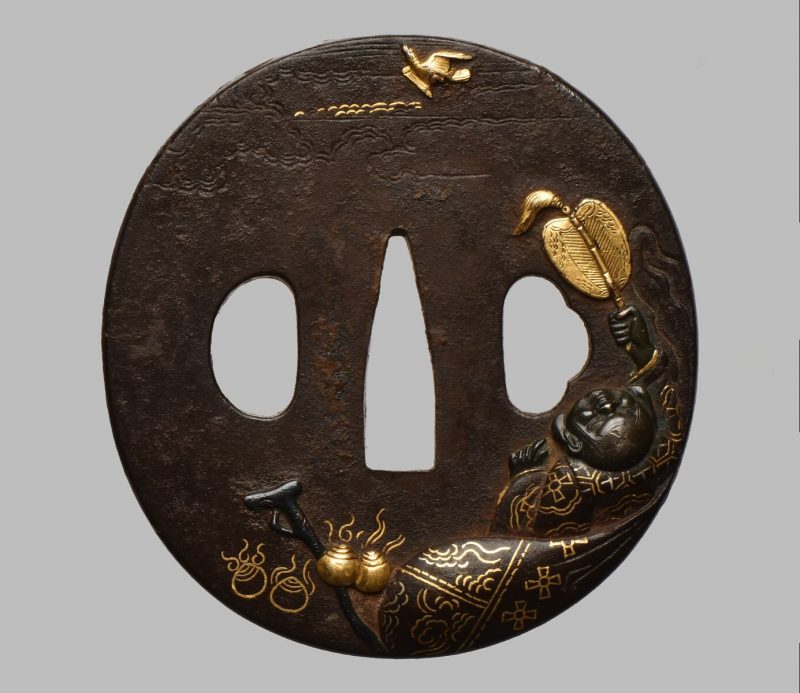 Compairison between two very similar but not identical Mito School Tsuba from The Mid Edo Period.