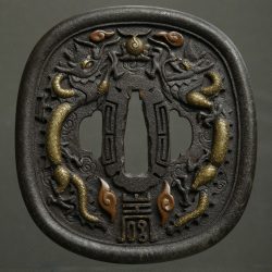 very interesting tsuba with Chinese roots, I think. I’d be grateful for your thoughts on i ...