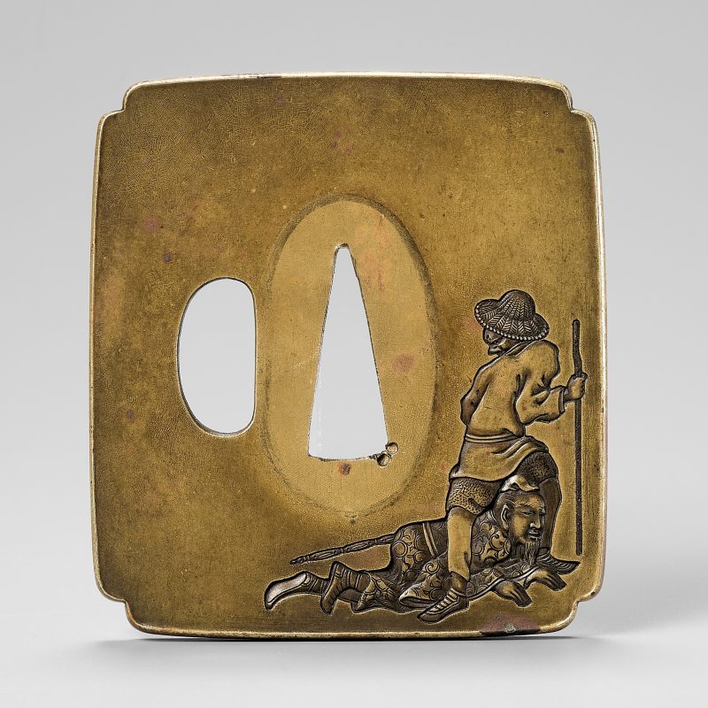 By Otsuki Mitsuhiro, signed Mitsuhiro with kakihan
Japan, 19th century, Edo period (1615-1868)

 ...