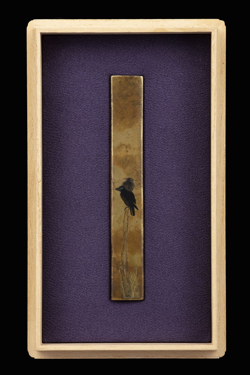 Kozuka by Otsuki Master Mitsuoki

Otsuki Mitsuoki (1766-1834) was the fourth generation of the O ...