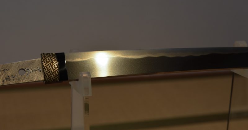 Among the best habaki makers in Japan, Nakata Kōji is a long-time collaborator of museum smith A ...