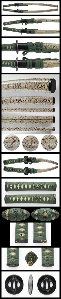 Tachi: Bishu Osafune Hidekage (34th NBTHK Juyo Paper)

Tachi in Shirasaya, with Koshirae.(34th N ...