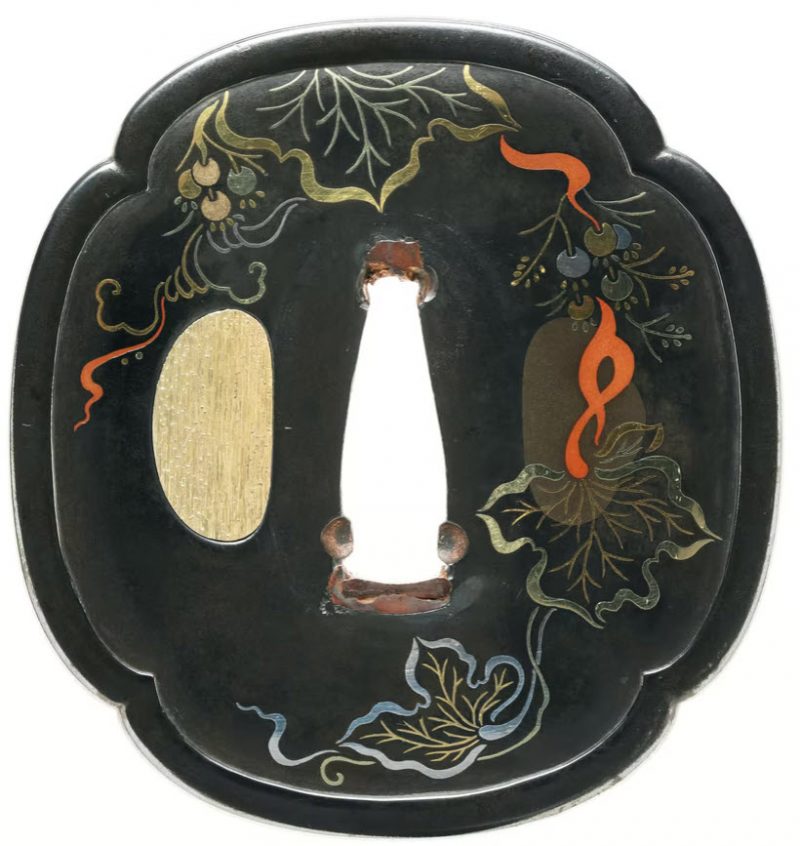 Using lines rich in variation—like brushstrokes made with flowing ink—Umetada Myōju depicted mot ...