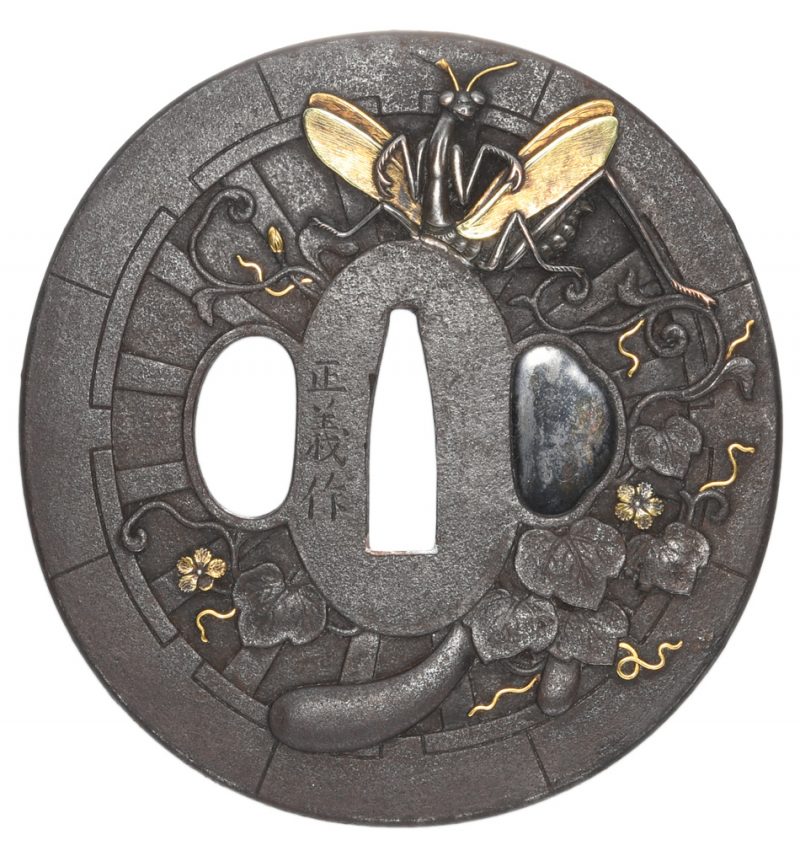 Tsuba [Masayoshi Ryusha-Toro-zu-Tsuba][N.B.T.H.K] Tokubetsu Hozon Tosogu

Ryusha-Toro-zu-Tsuba
 ...