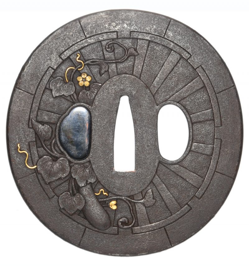 Tsuba [Masayoshi Ryusha-Toro-zu-Tsuba][N.B.T.H.K] Tokubetsu Hozon Tosogu

Ryusha-Toro-zu-Tsuba
 ...
